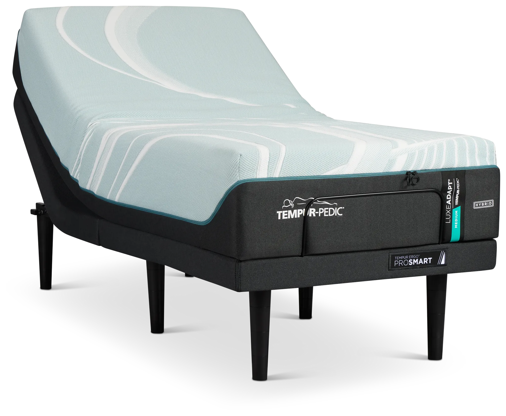 Tempur-pedic Tempur-luxeadapt Medium Hybrid Ergo Prosmart Adjustable Mattress Set