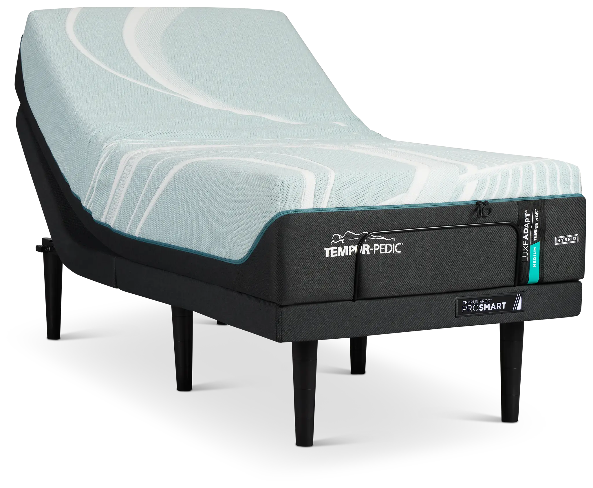 Tempur-pedic Tempur-luxeadapt Medium Hybrid Ergo Prosmart Adjustable Mattress Set Tempur-pedic Tempur-luxeadapt Medium Hybrid Ergo Prosmart Adjustable Mattress Set