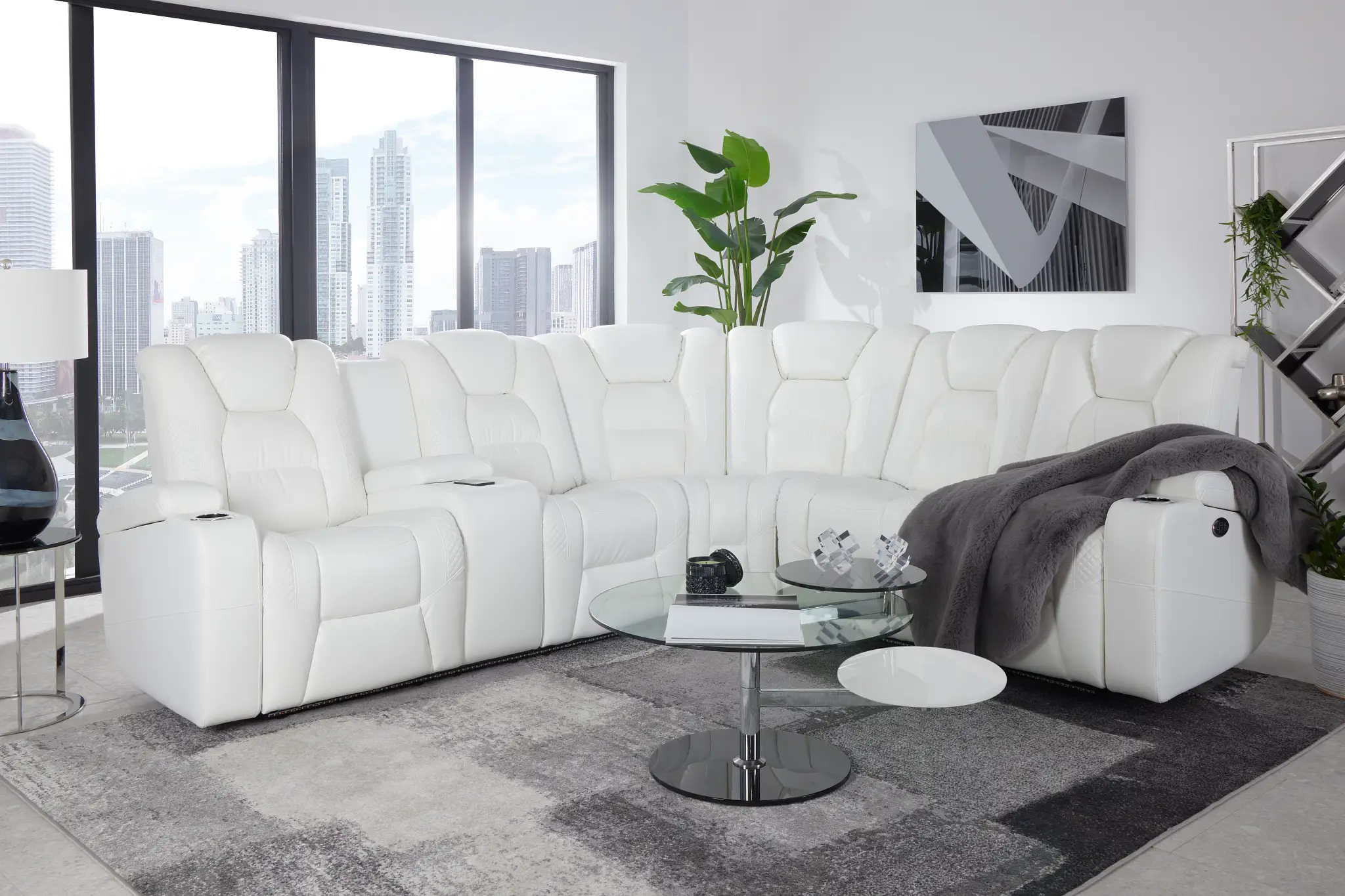 Our Reclining Sectional Pick: Troy Power Reclining Sectional