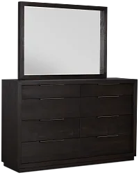 Madden Dark Tone Dresser & Mirror
