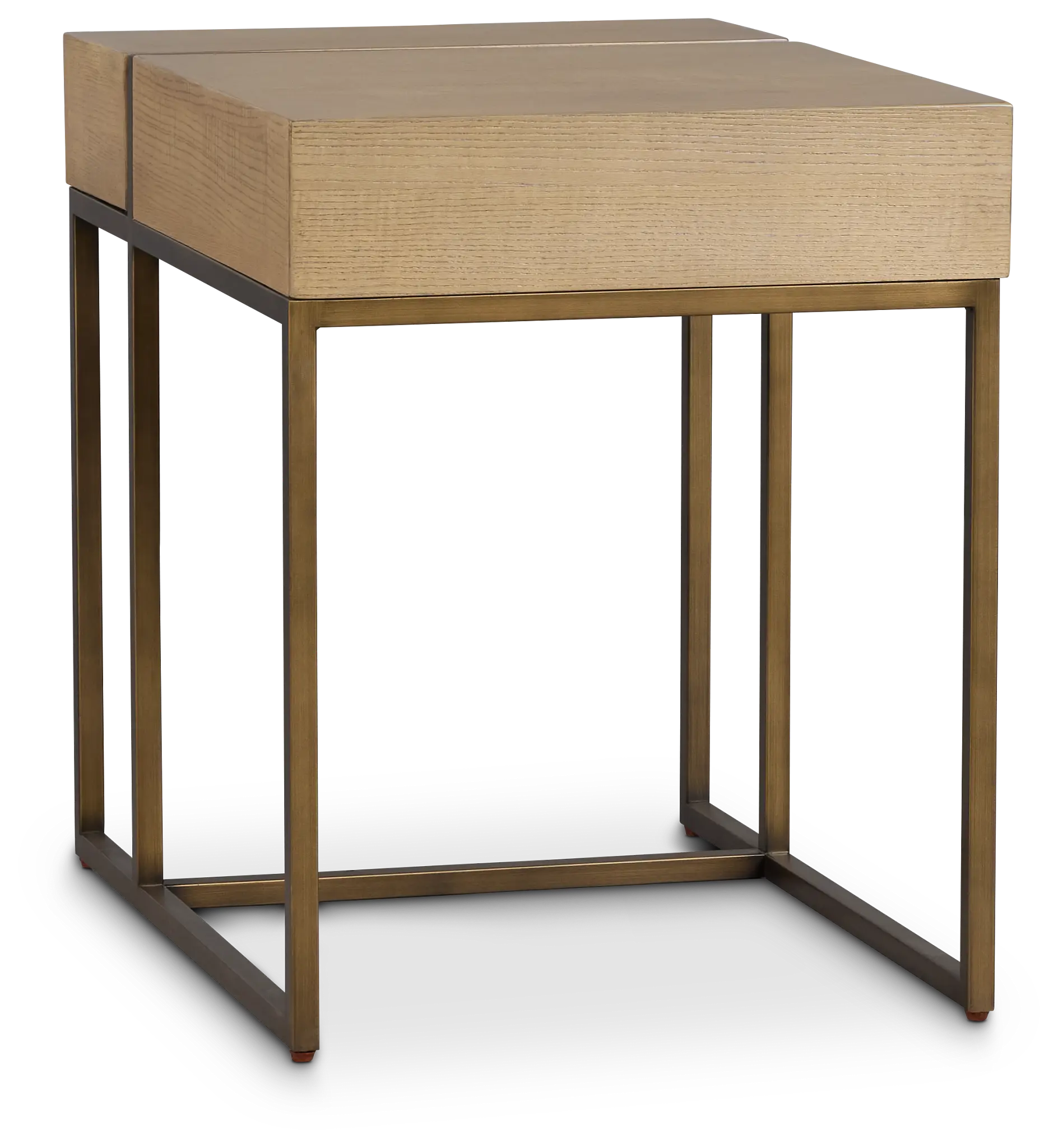 Pasadena Light Tone Rectangular End Table Pasadena Light Tone Rectangular End Table