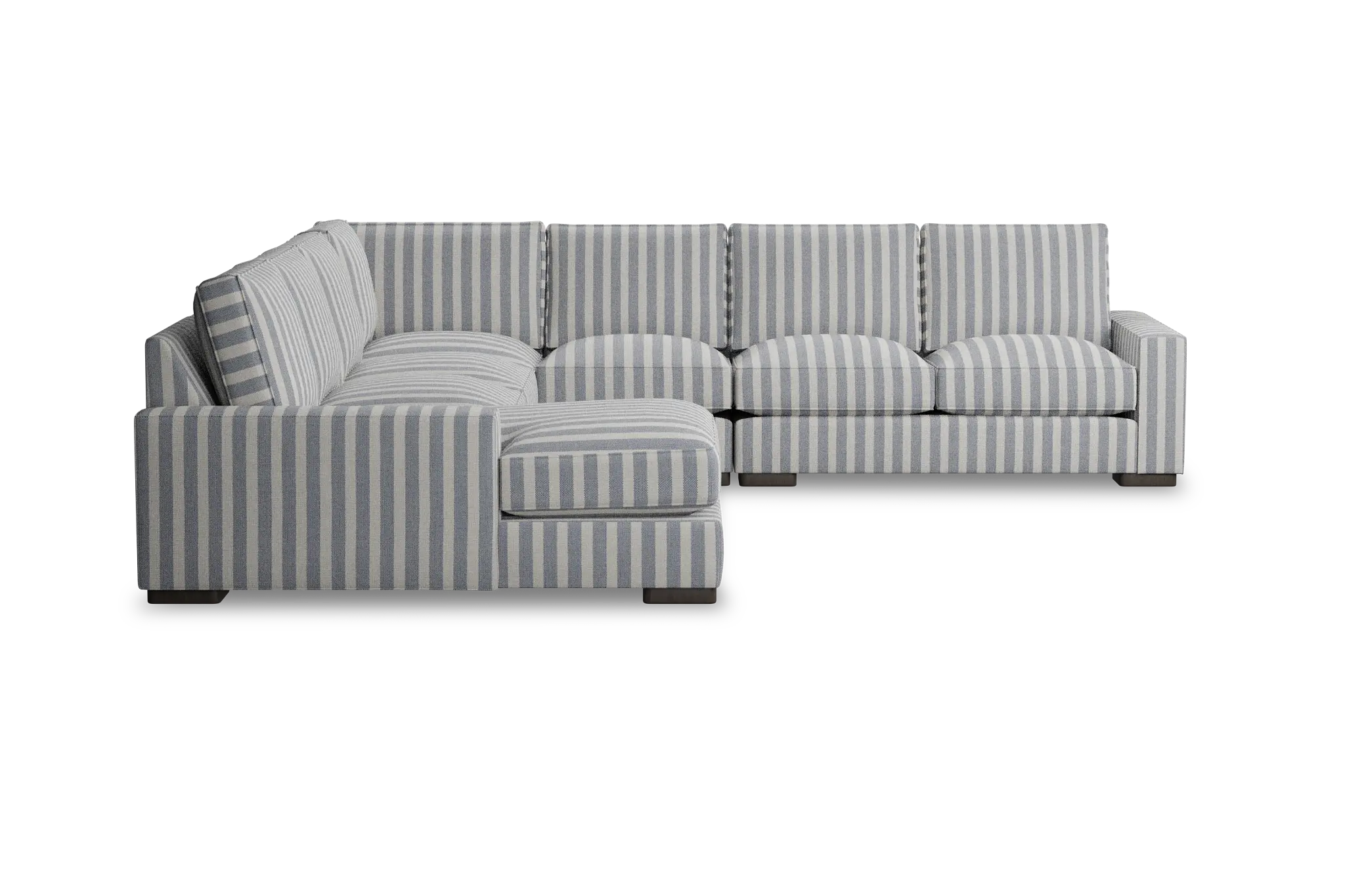 Edgewater Sea Lane Dark Blue Large Left Chaise Sectional Edgewater Sea Lane Dark Blue Large Left Chaise Sectional