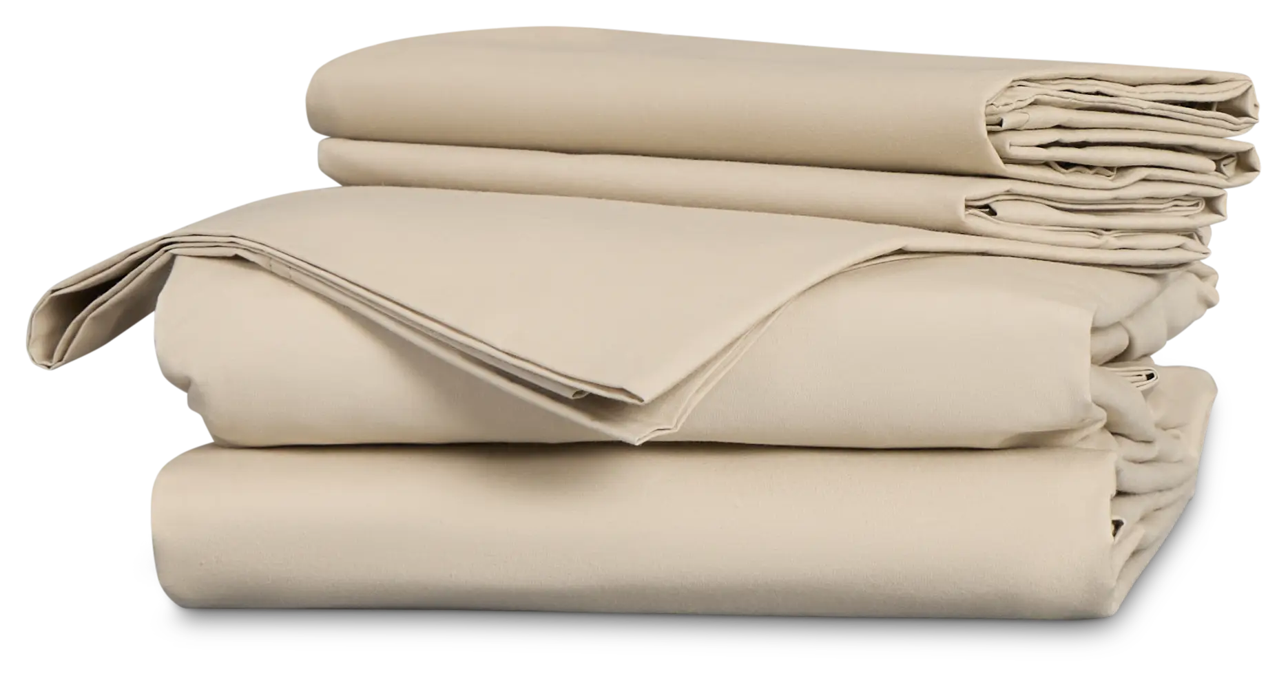 Rest & Renew Percale Cotton Beige 200 Thread Sheet Set Rest & Renew Percale Cotton Beige 200 Thread Sheet Set