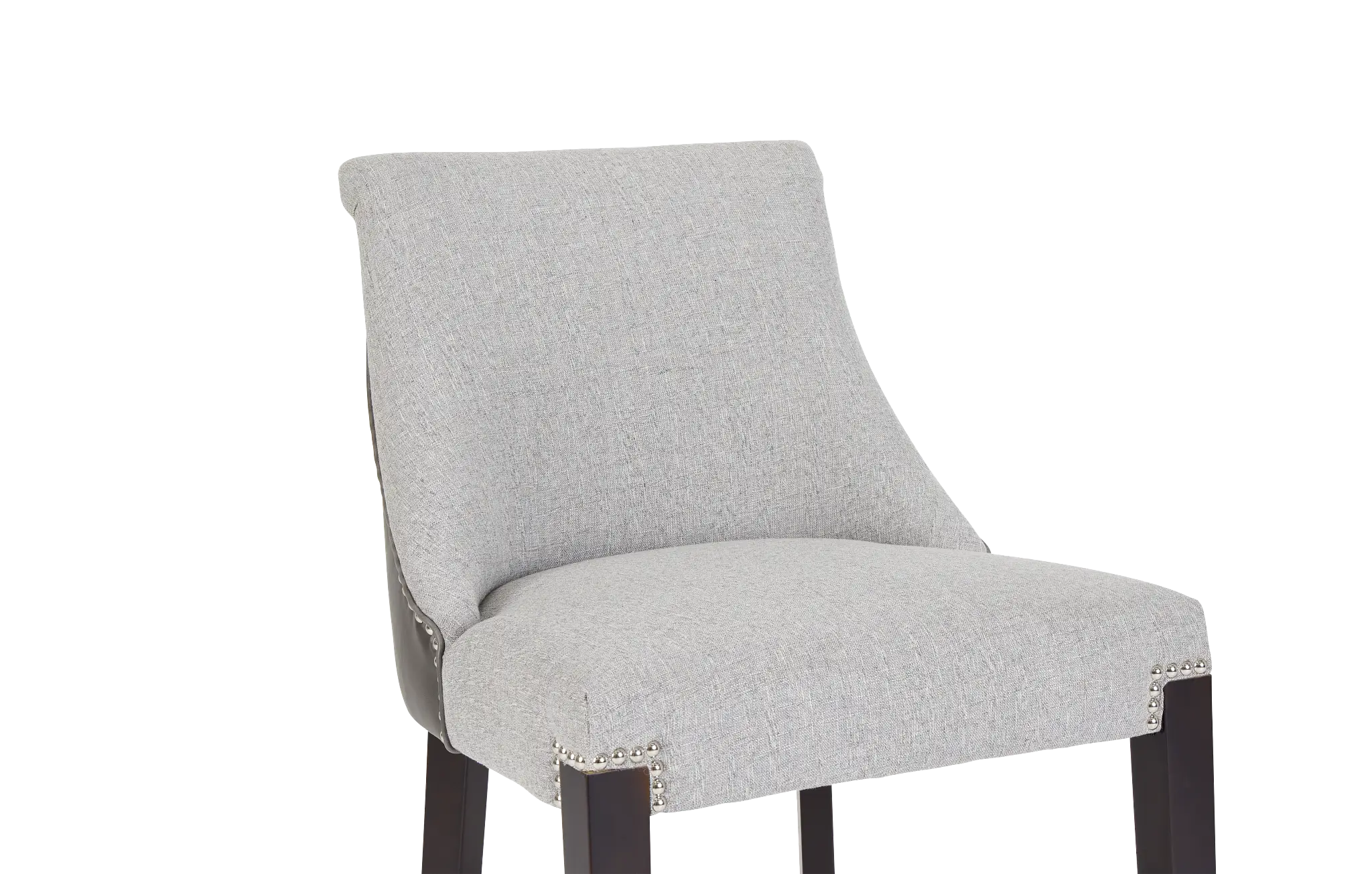 Brynn Light Gray Micro 30" Barstool Brynn Light Gray Micro 30" Barstool