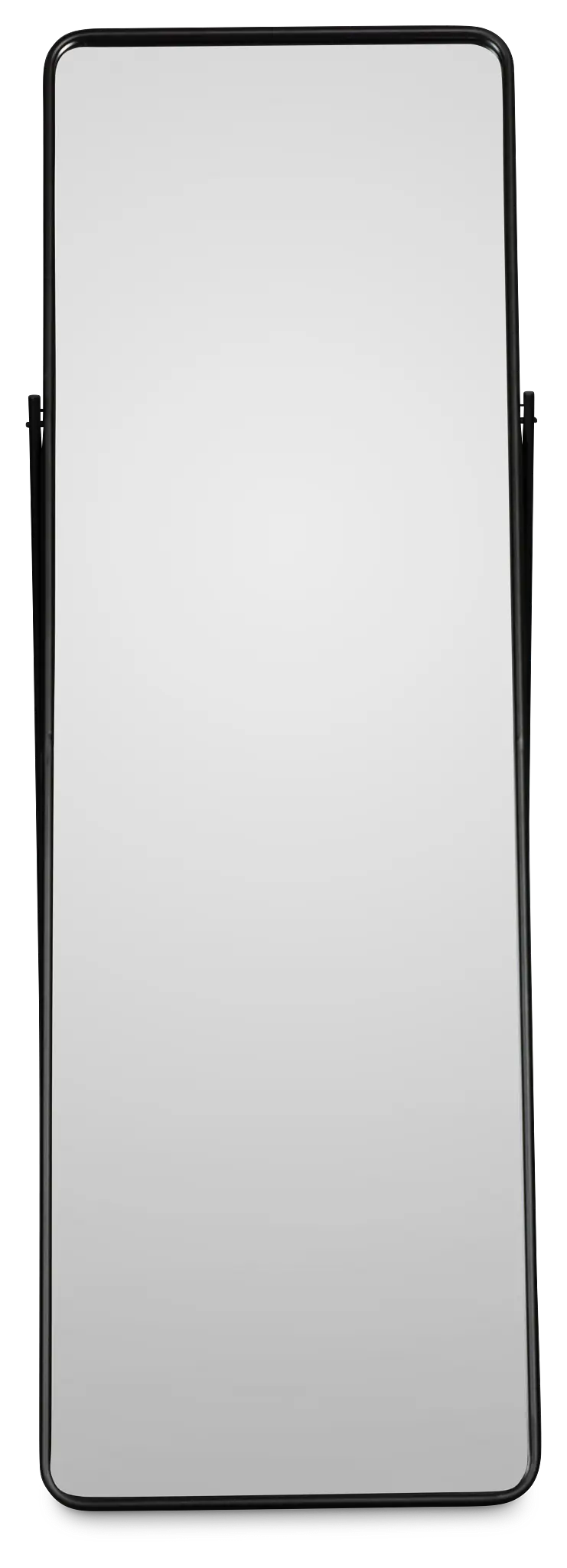 Sumi Black Floor Mirror Sumi Black Floor Mirror