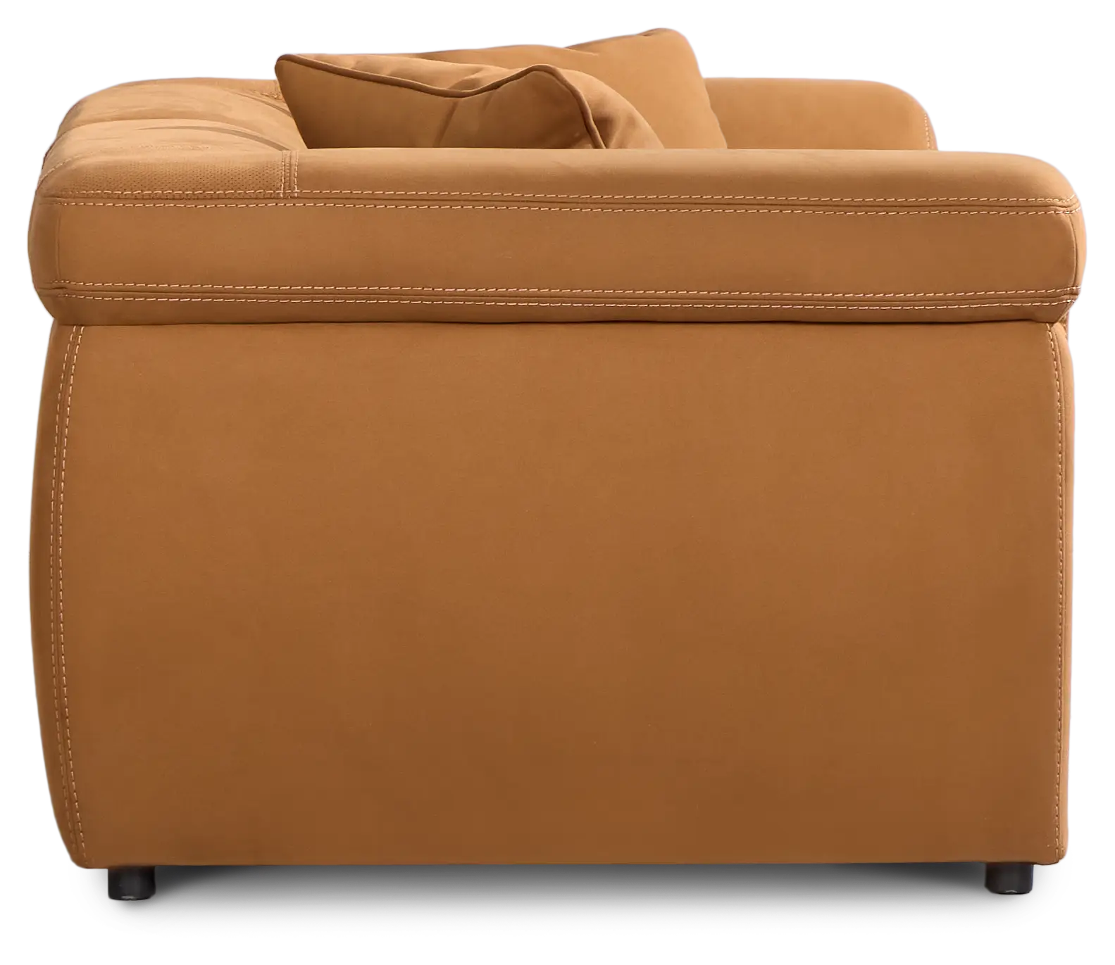 Aria Medium Brown Micro Immersive 2-piece Modular Sofa Aria Medium Brown Micro Immersive 2-piece Modular Sofa