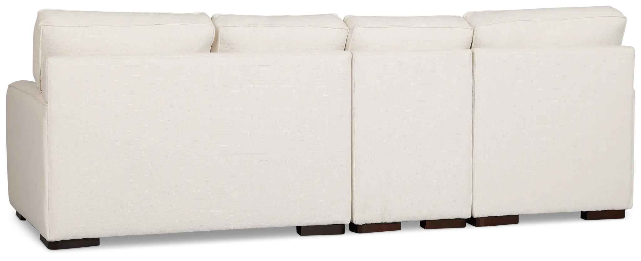 Sinclair Light Beige Fabric Small Left Chaise Sectional Sinclair Light Beige Fabric Small Left Chaise Sectional