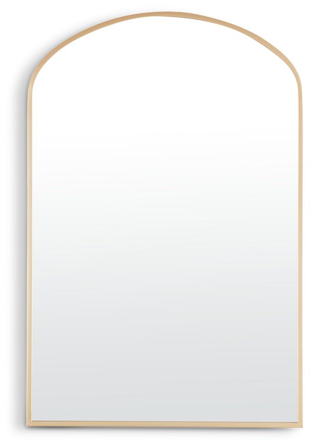 Hudson Gold Medium Mirror