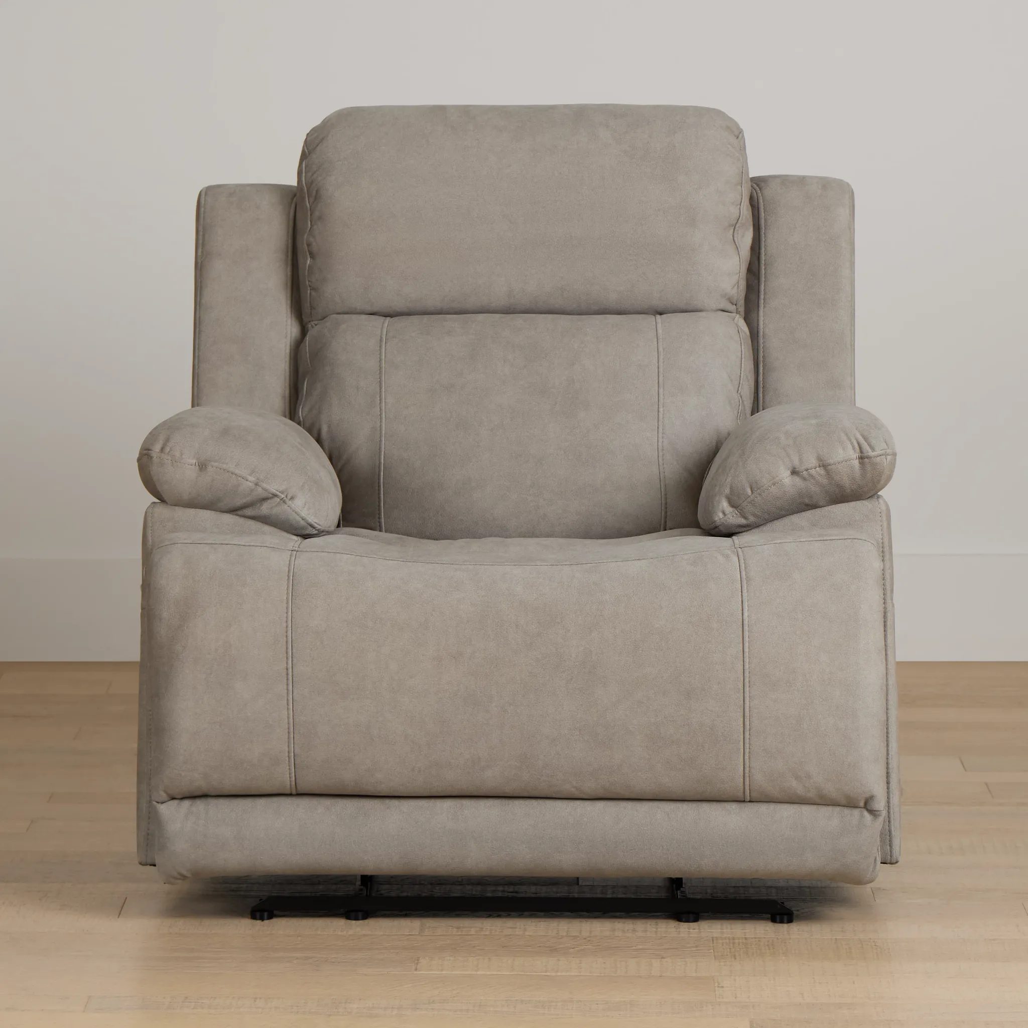 Benson Beige Micro Recliner