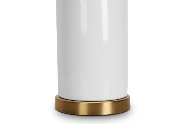 Larsen White Table Lamp