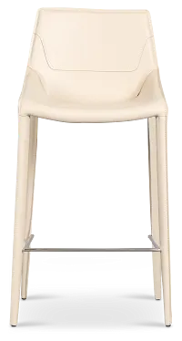 Wakefield Light Beige 27" Upholstered Barstool