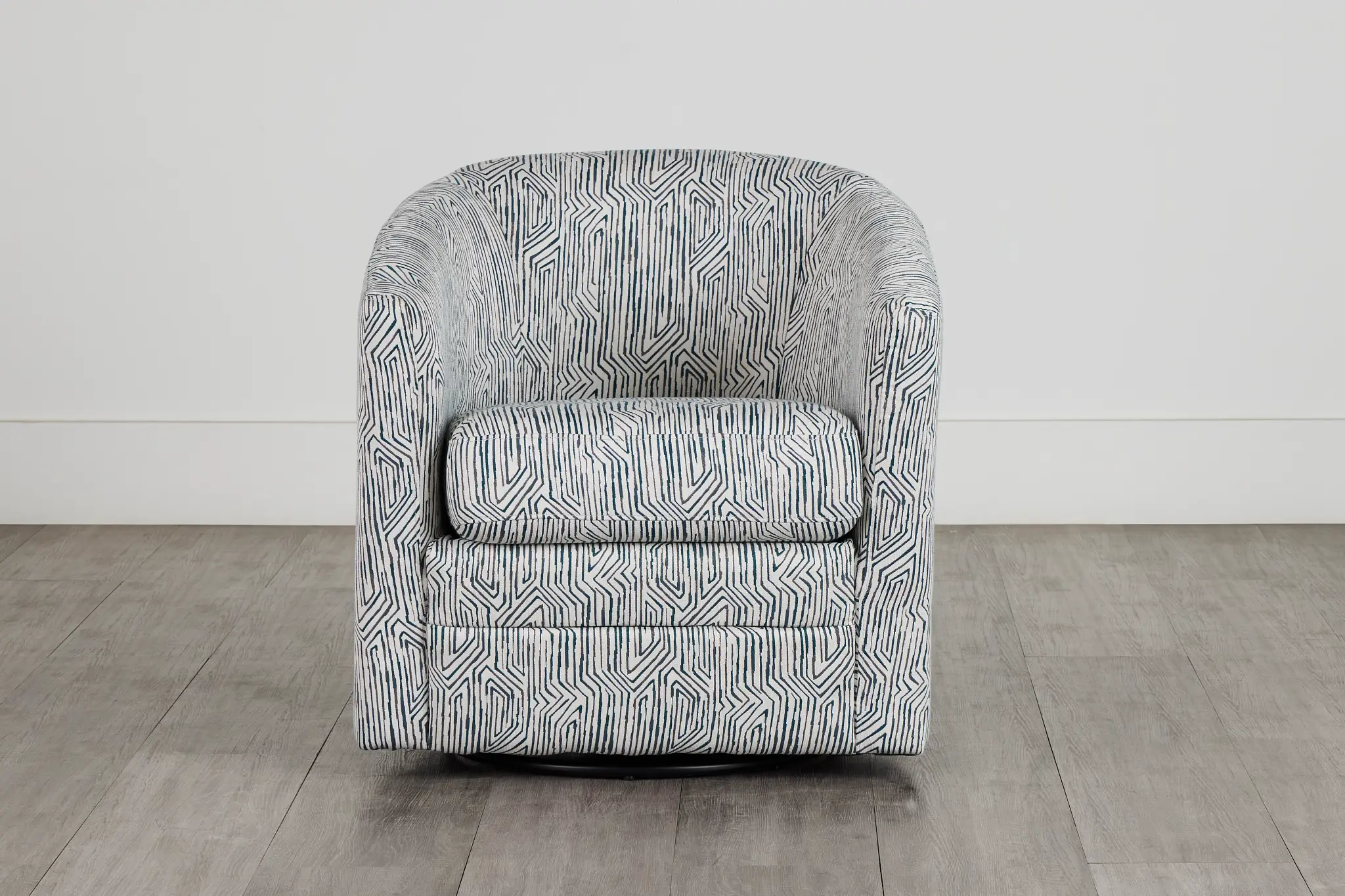 Raya Multicolored Fabric Swivel Chair Raya Multicolored Fabric Swivel Chair