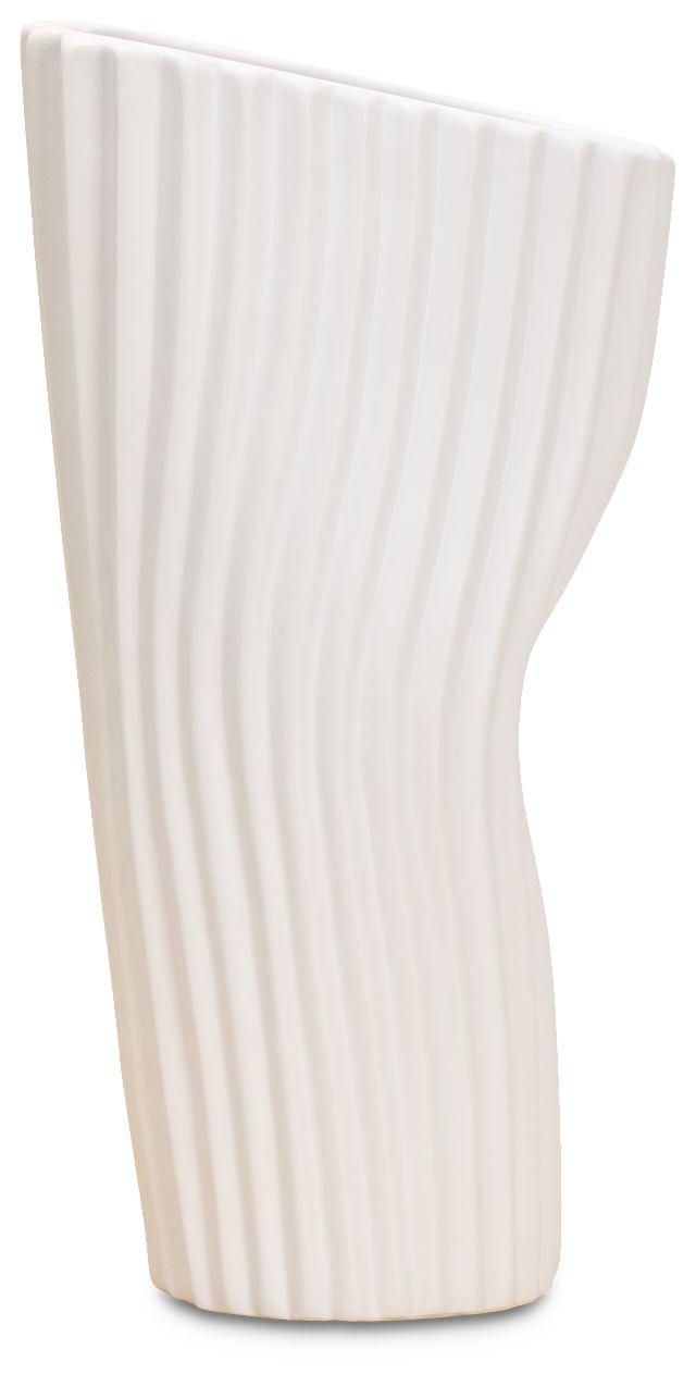 Euri White Large Vase