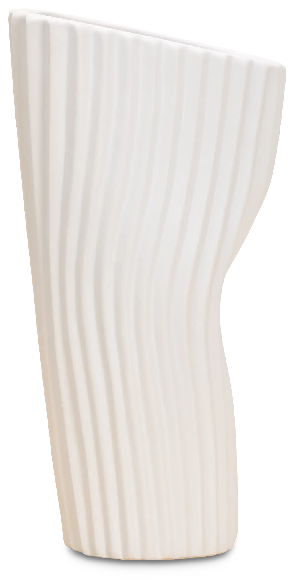 Euri White Large Vase Euri White Large Vase