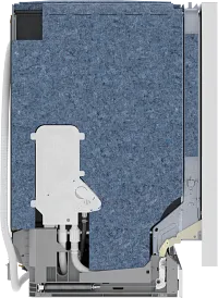 Bosch 800 Series White 24" Built In Dishwasher