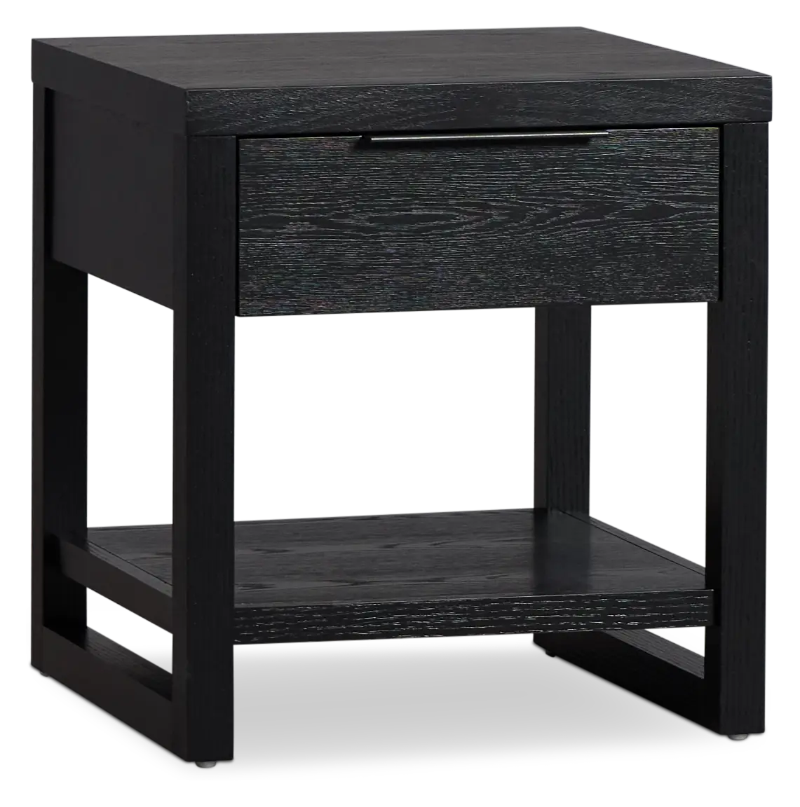 Williamsburg Black Square End Table Williamsburg Black Square End Table