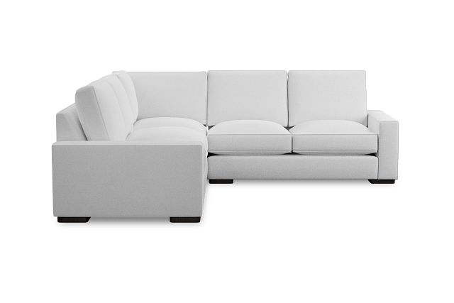 Edgewater Peyton White Small Two-arm Sectional