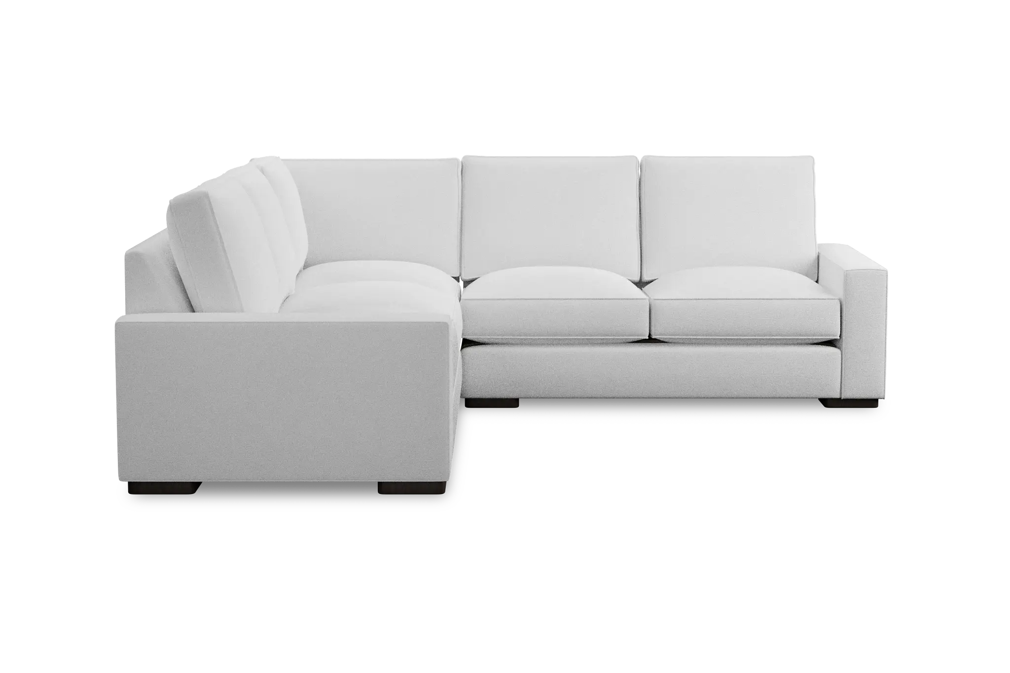 Edgewater Peyton White Small Two-arm Sectional Edgewater Peyton White Small Two-arm Sectional