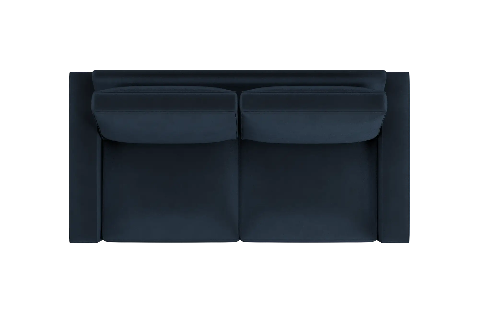 Edgewater Joya Dark Blue 84" Sofa W/ 2 Cushions Edgewater Joya Dark Blue 84" Sofa W/ 2 Cushions