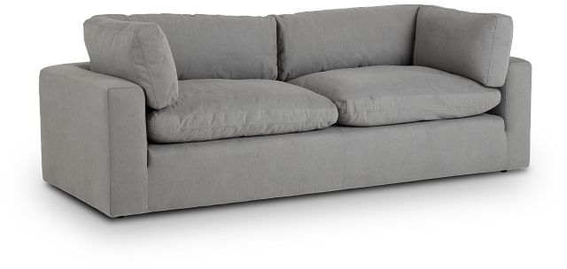 Grant Light Gray Fabric Sofa