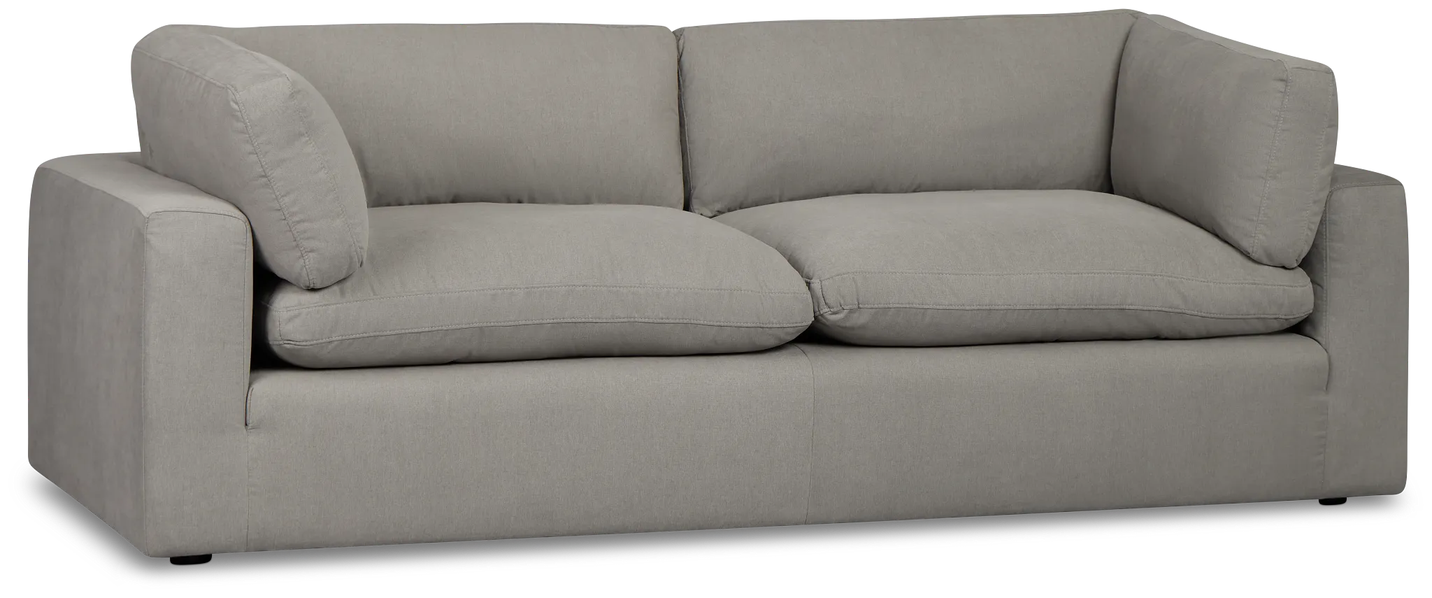 Grant Light Gray Fabric Sofa