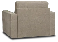 Addie Gray Fabric Swivel Chair