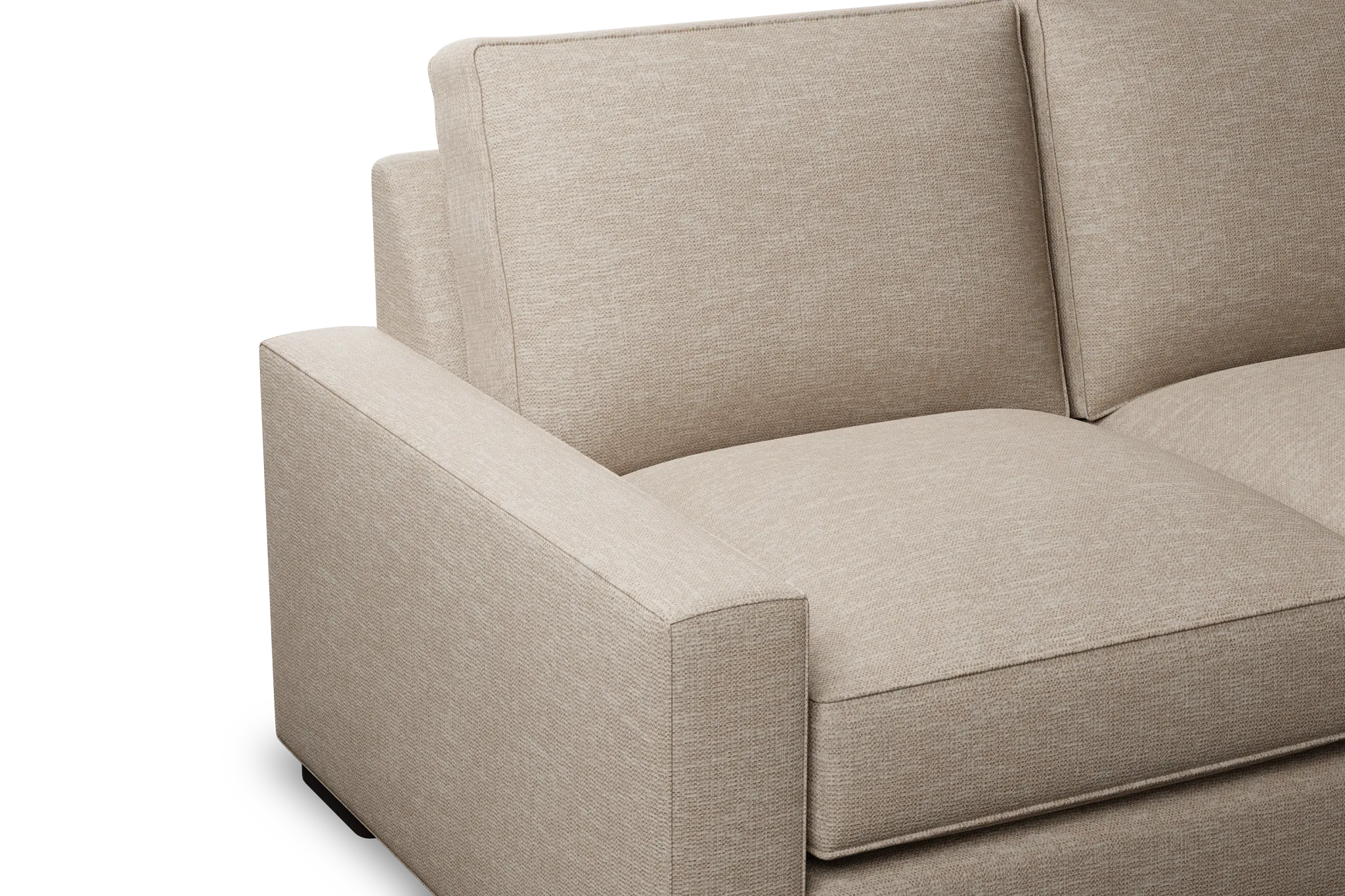Edgewater Victory Taupe Loveseat