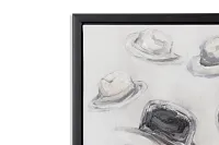 Hats Ivory Wall Art