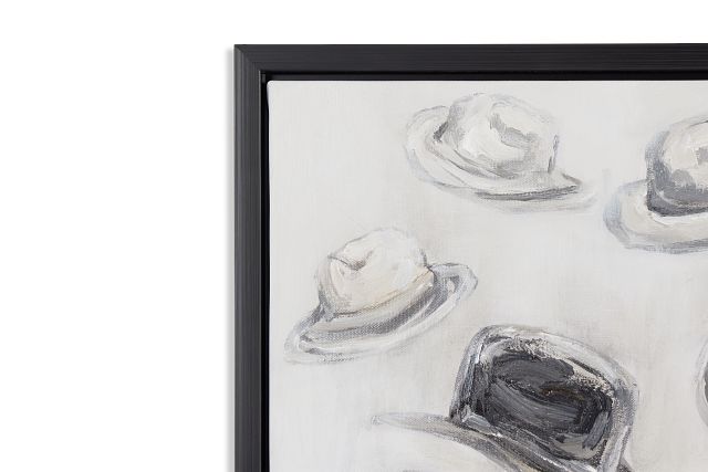 Hats Ivory Wall Art