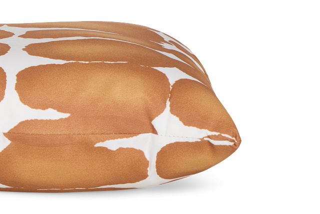Shiba Dot Light Brown 18" Indoor/outdoor Accent Pillow