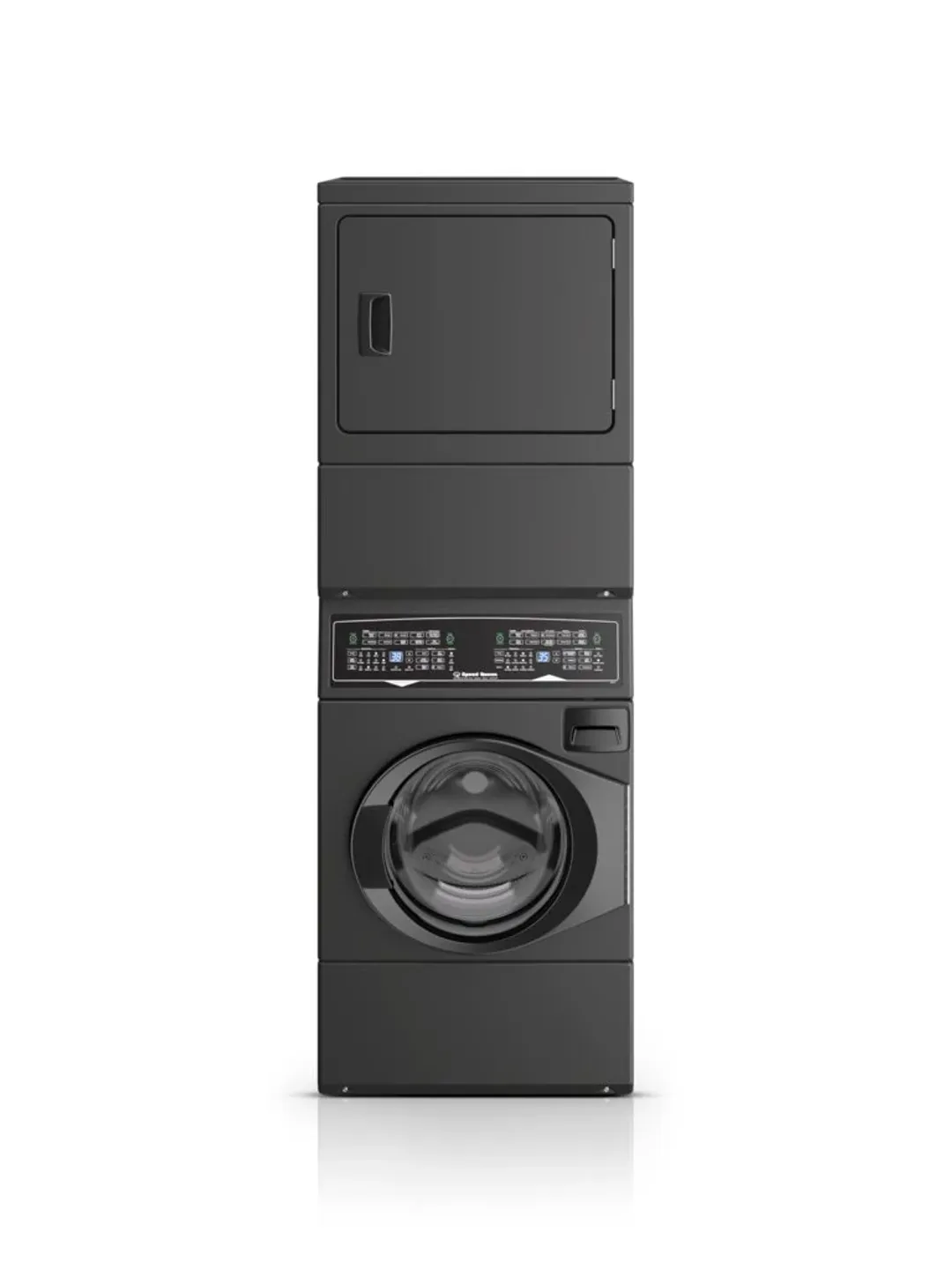 Speed Queen 7008 Series Black Gas Laundry Center