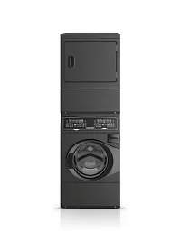 Speed Queen 7008 Series Black Gas Laundry Center