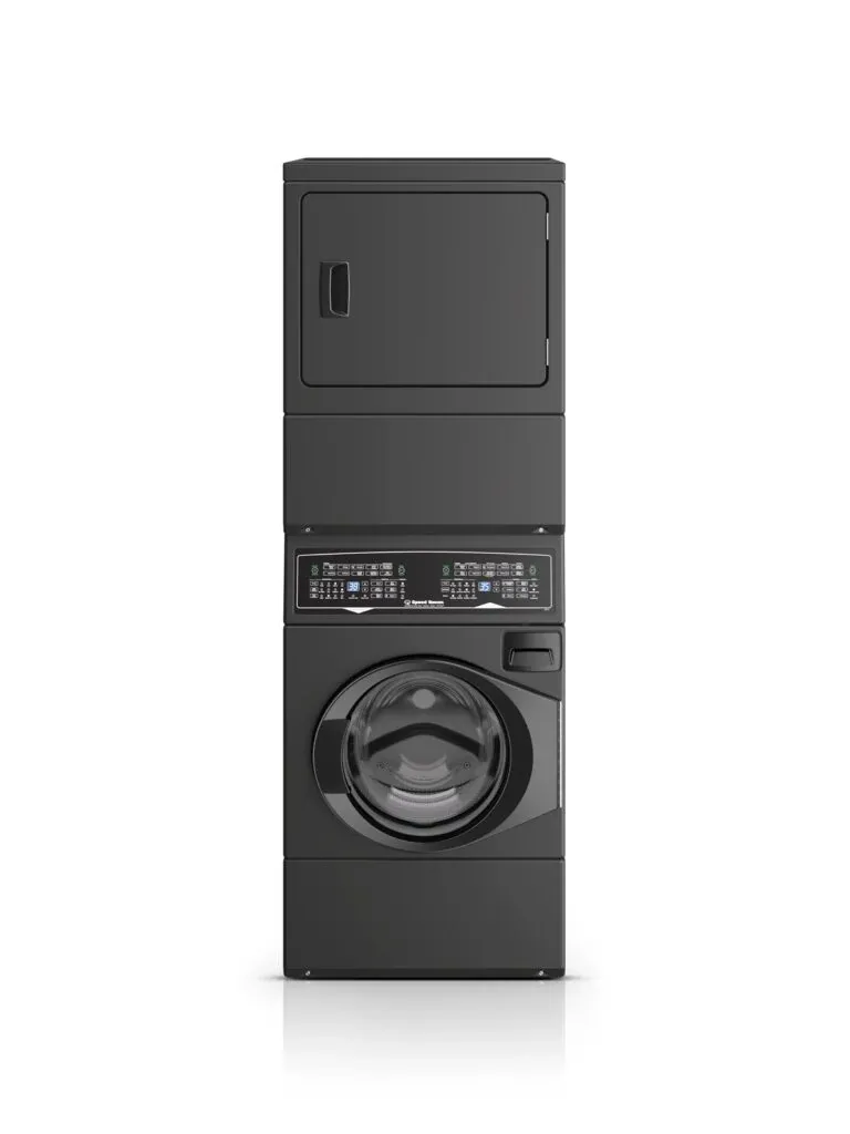 Speed Queen 7008 Series Black Gas Laundry Center
