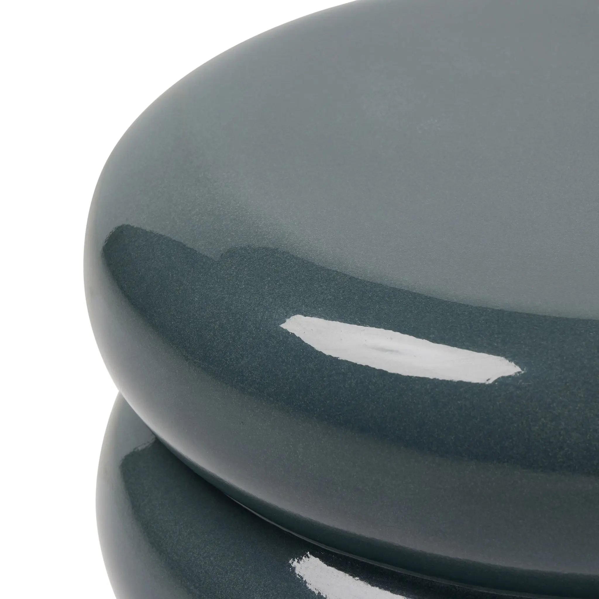 Four Hands West Dark Gray Concrete Round End Table Four Hands West Dark Gray Concrete Round End Table