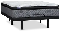 Kevin Charles By Sealy Signature Ultra Plush Plus Adjustable Mattress Set