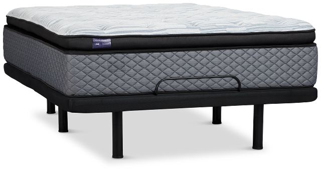 Kevin Charles By Sealy Signature Ultra Plush Plus Adjustable Mattress Set