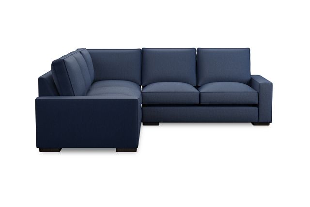 Edgewater Revenue Dark Blue Small Two-arm Sectional