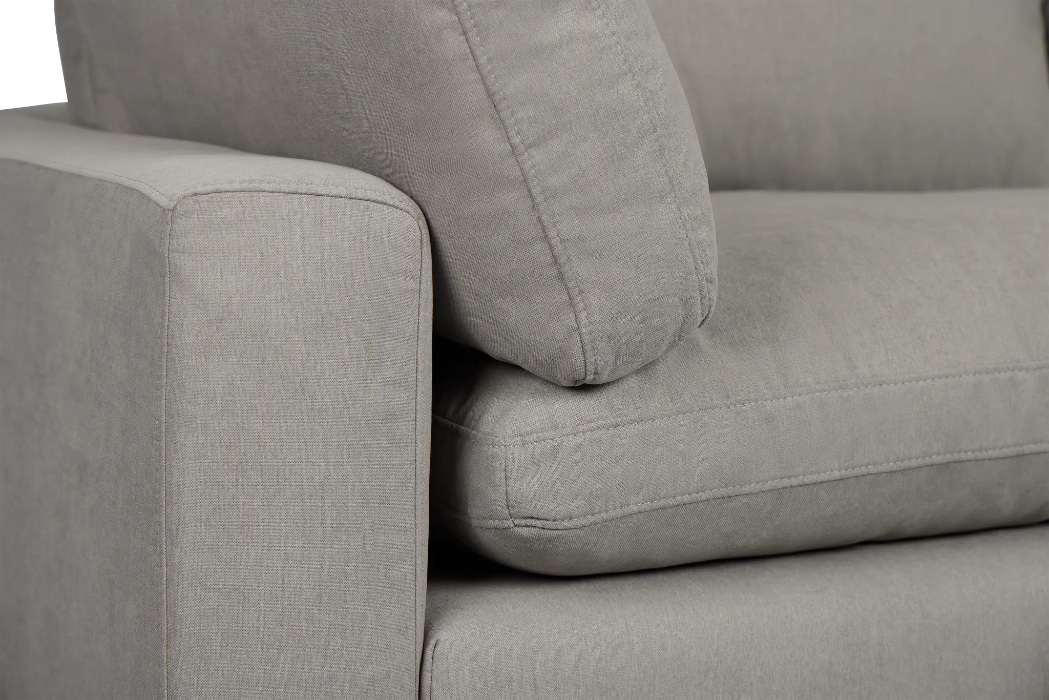 Grant Light Gray Fabric Sofa Grant Light Gray Fabric Sofa