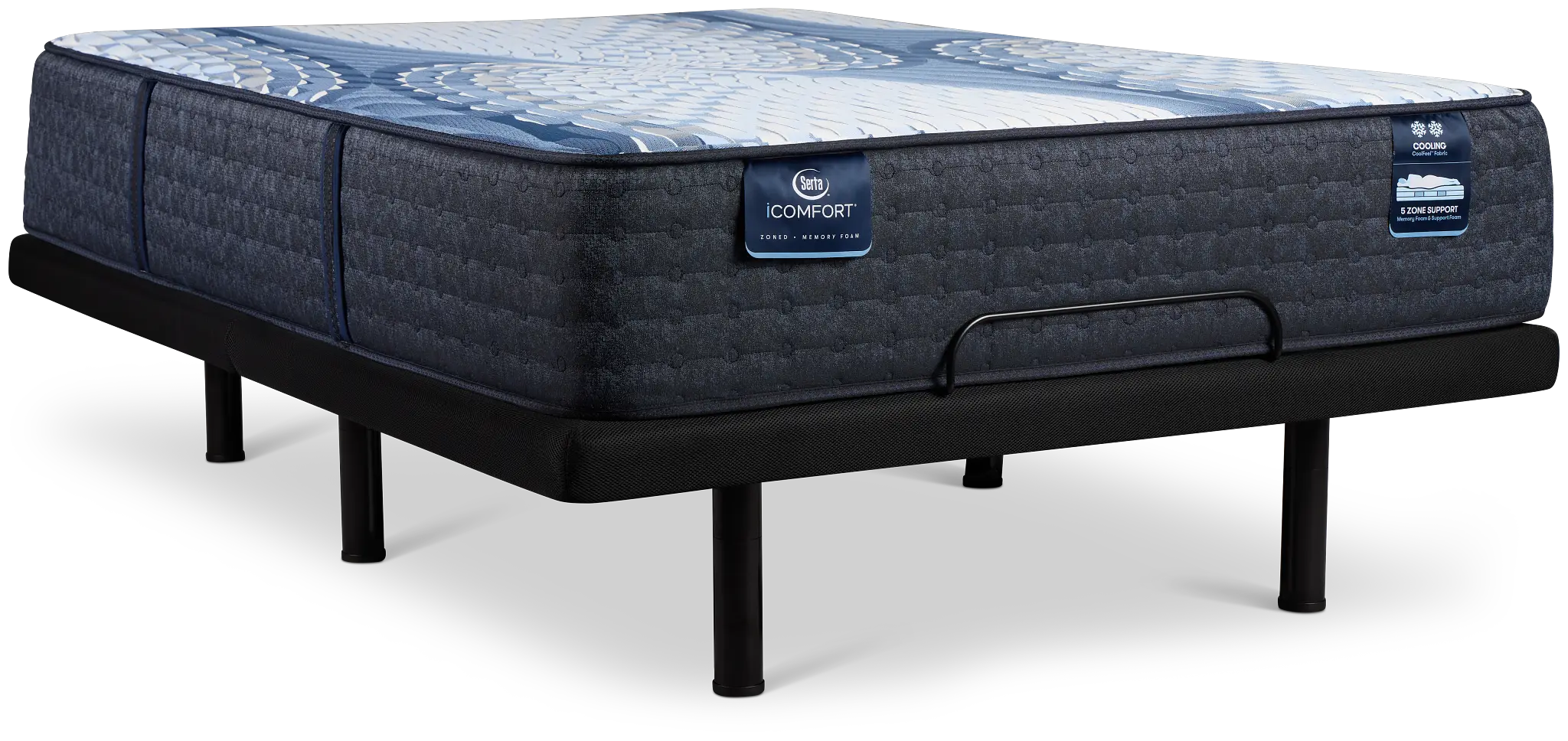 Serta Icomfort Iona Medium Plus Adjustable Mattress Set Serta Icomfort Iona Medium Plus Adjustable Mattress Set
