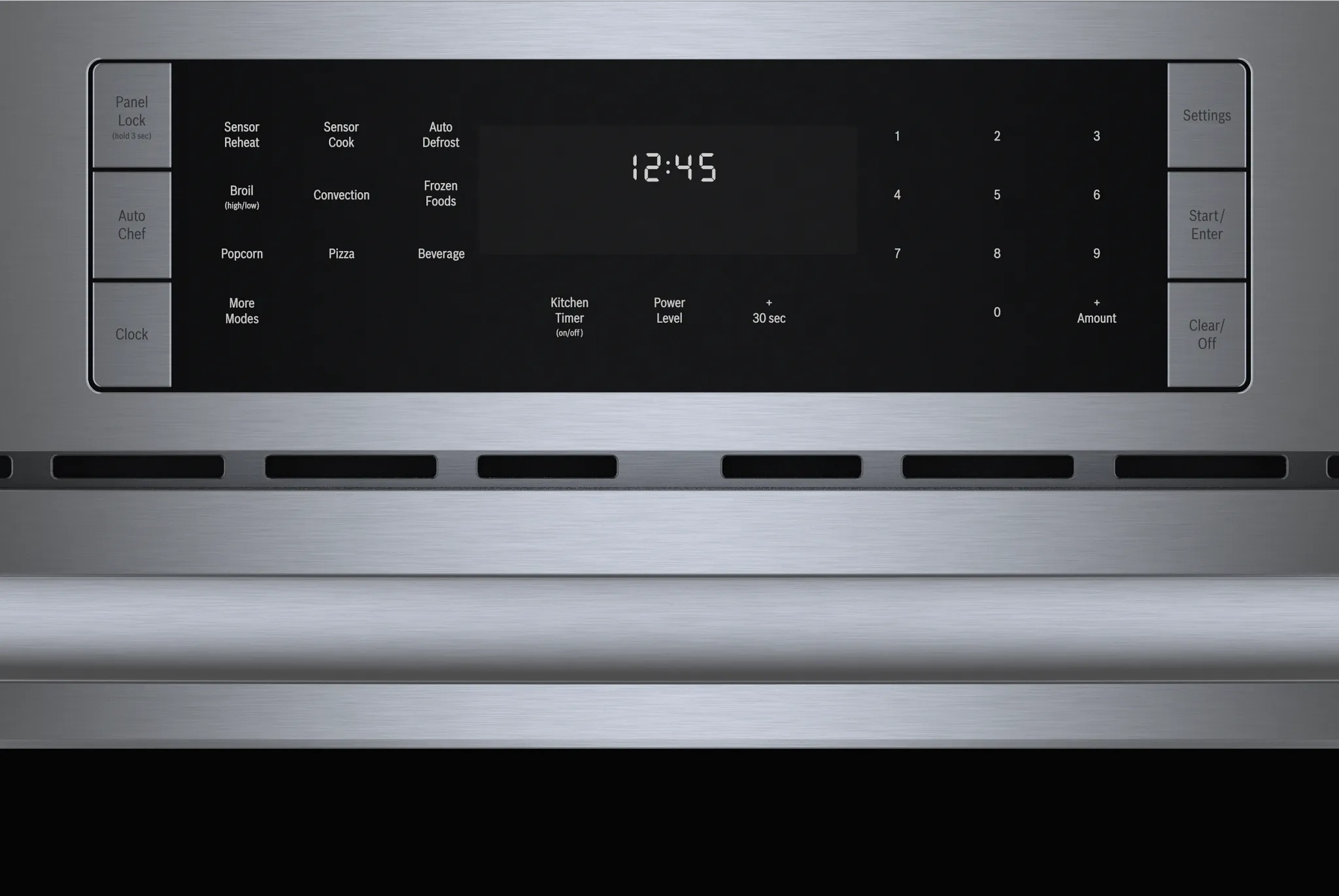 Benchmark Stainless Steel 30" Built-in Microwave