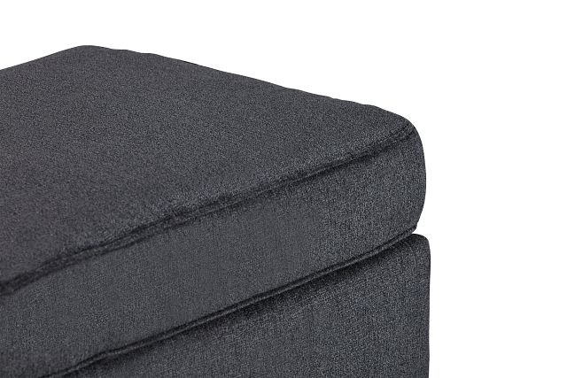 Altari Dark Gray Micro Ottoman