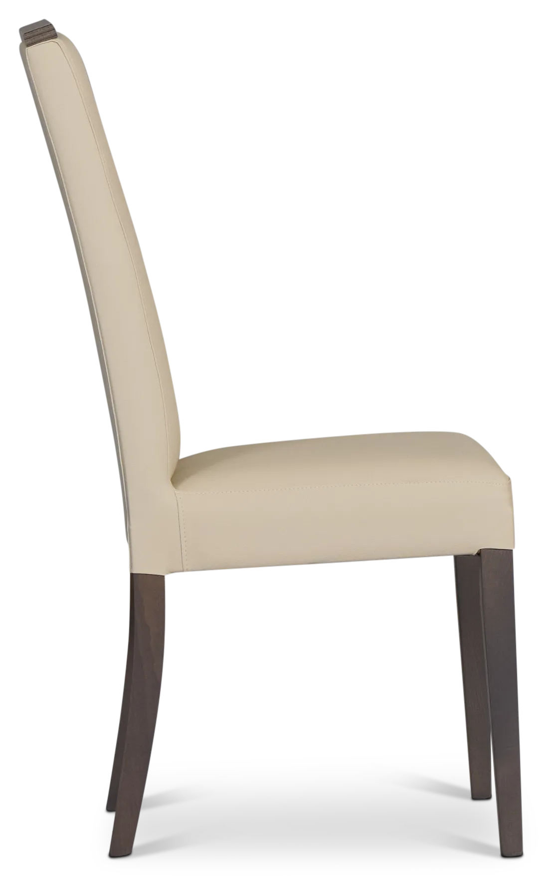 Sienna Beige Lthr/vinyl Upholstered Side Chair