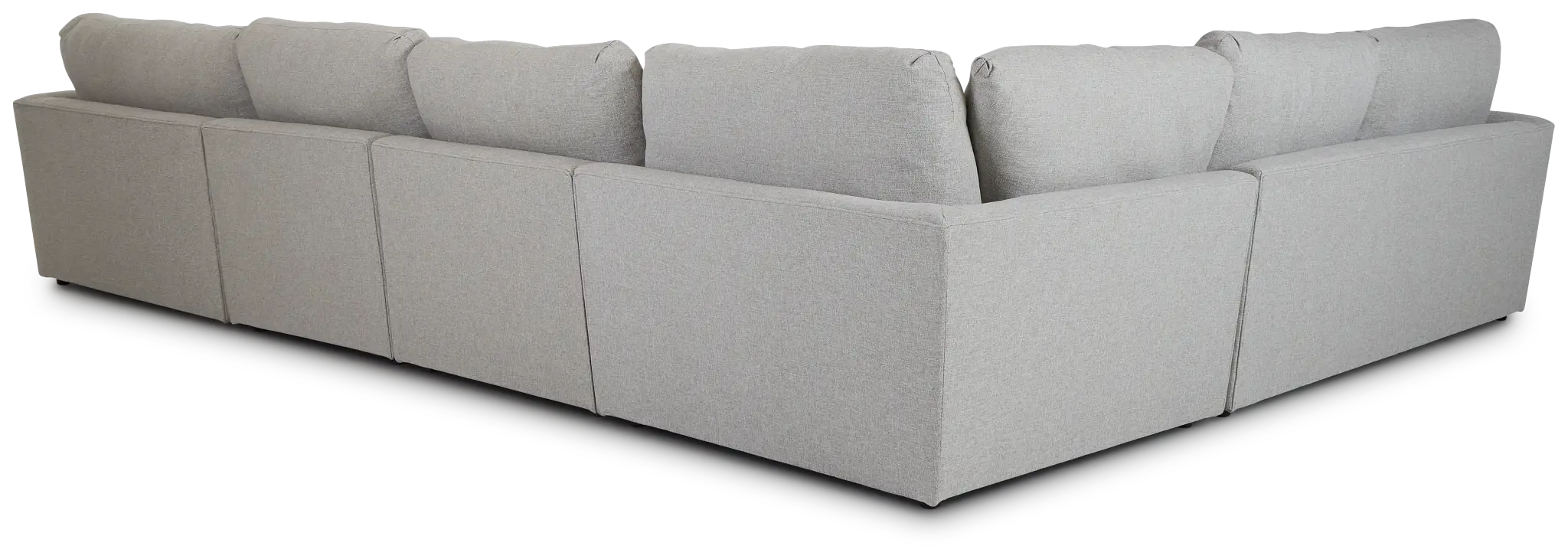 Noah Khaki Fabric Large Right Chaise Sectional Noah Khaki Fabric Large Right Chaise Sectional