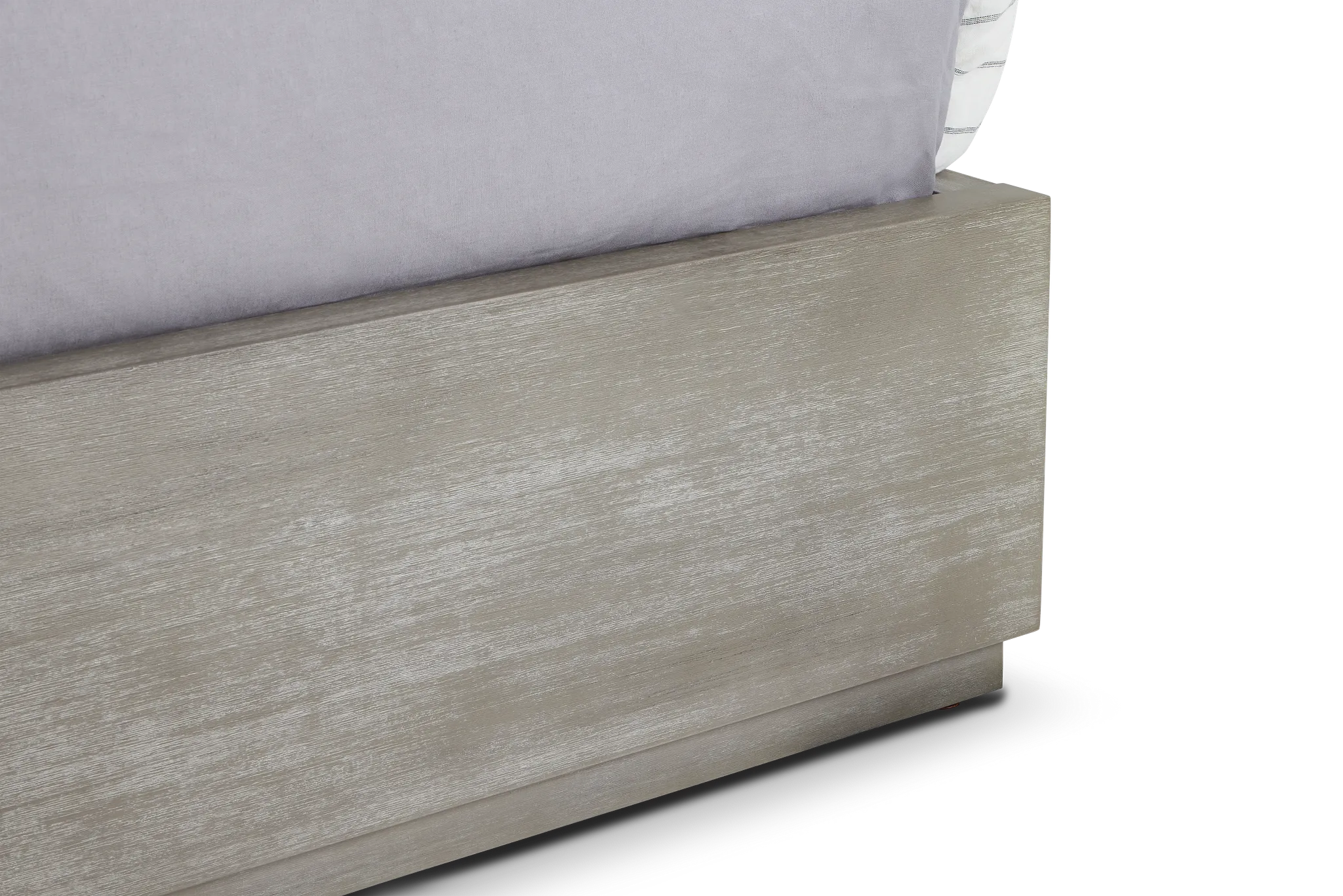 Madden Light Tone Wood Platform Bed