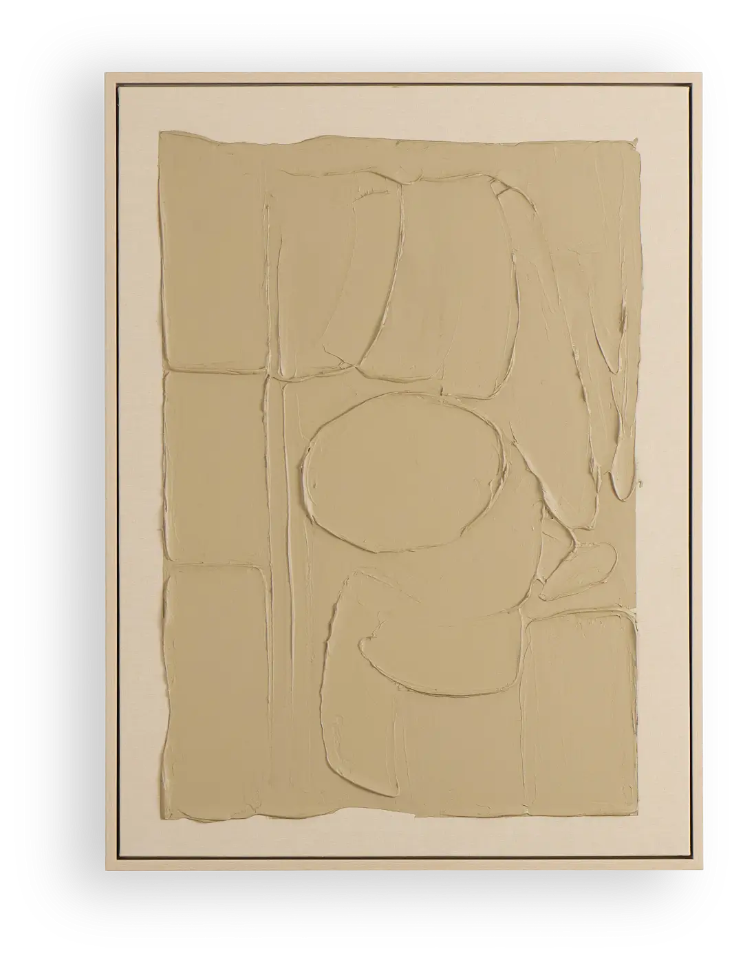 Edith Light Brown Framed Wall Art Edith Light Brown Framed Wall Art