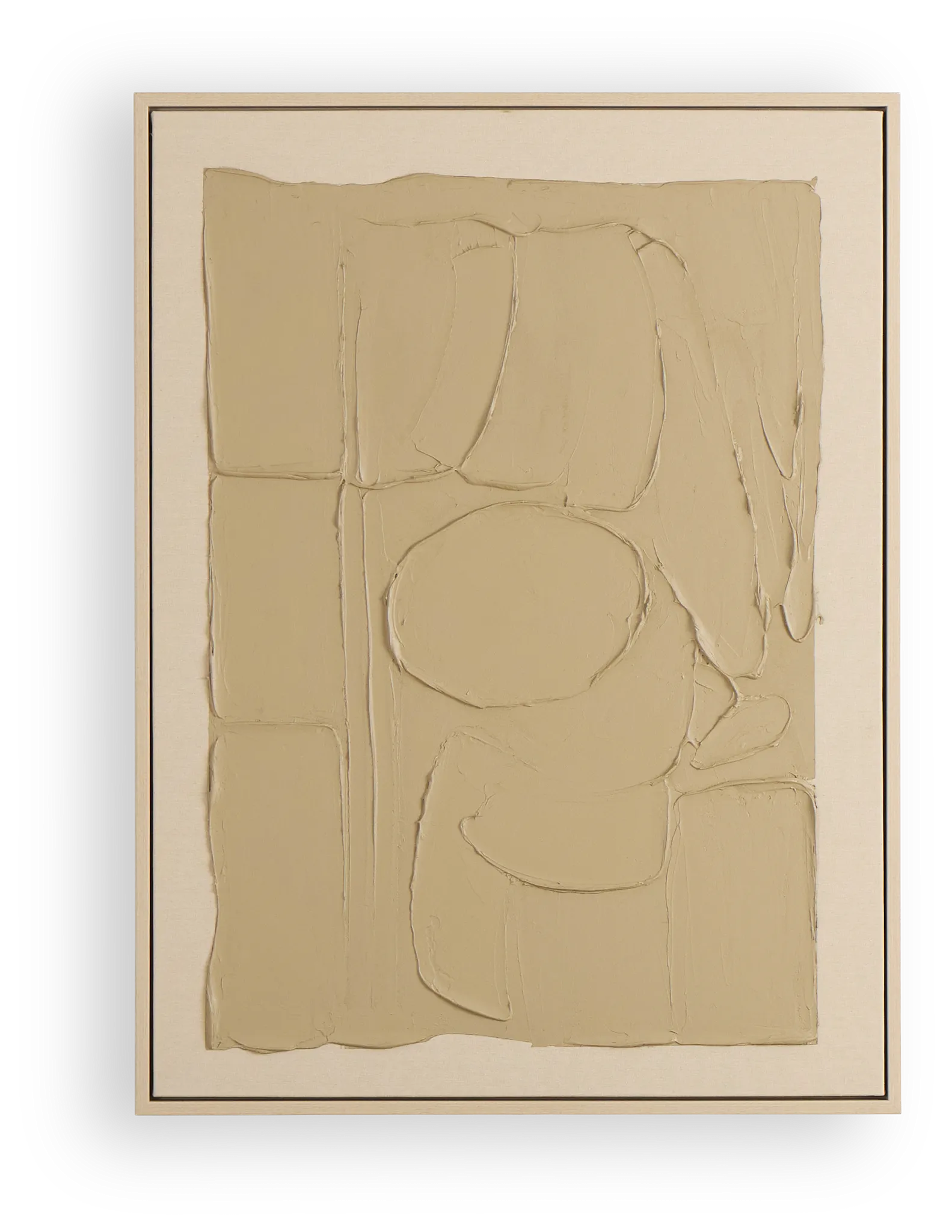 Edith Light Brown Framed Wall Art