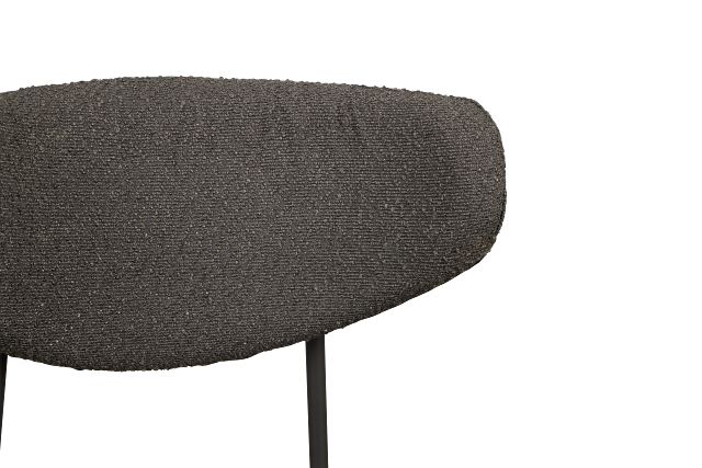 Fresno Dark Gray Upholstered Side Chair