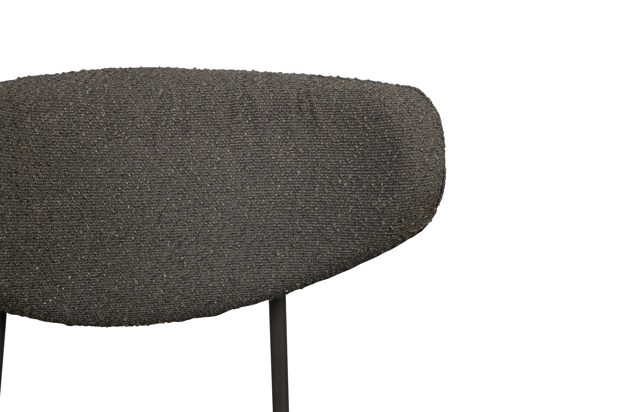 Fresno Dark Gray Upholstered Side Chair Fresno Dark Gray Upholstered Side Chair