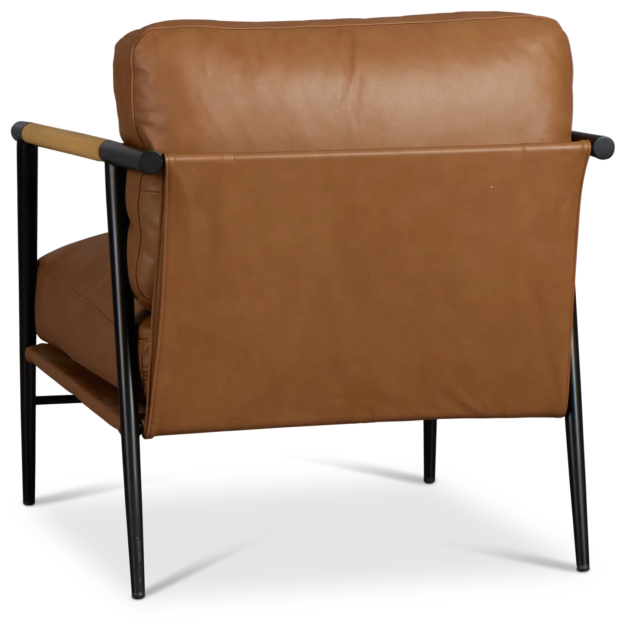 Fiora Light Brown Leather Accent Chair Fiora Light Brown Leather Accent Chair