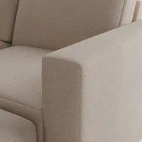 Citymod Beige Fabric 6-piece Pit Sectional